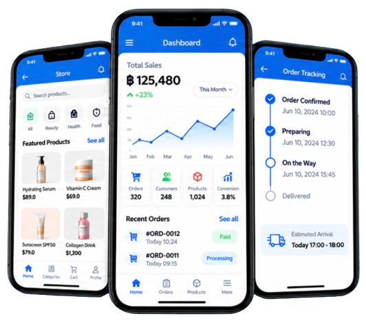 Application mockups